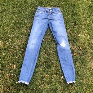 Madewell Distressed Skinny Jeans